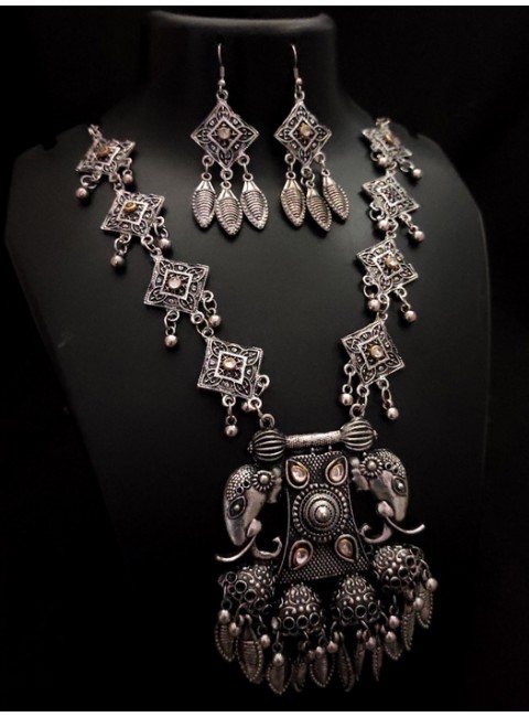 Oxidized Jewelry Set